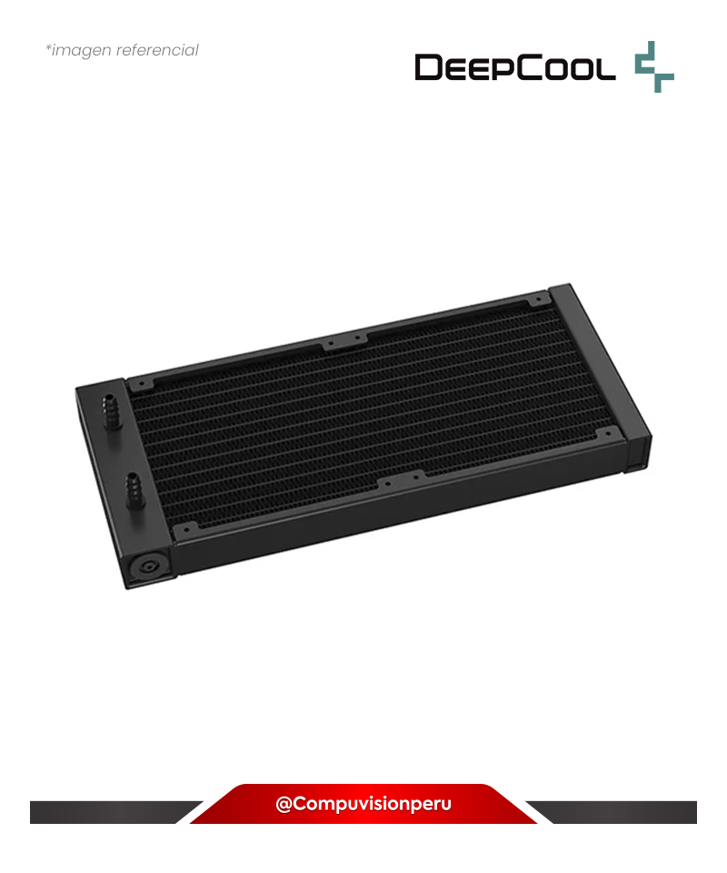 COOLER DE CPU DEEPCOOL LE240 V2 ARGB 240MM 2*120MM INTEL AMD ALUMINUM LE240-BKAMMC-G-2