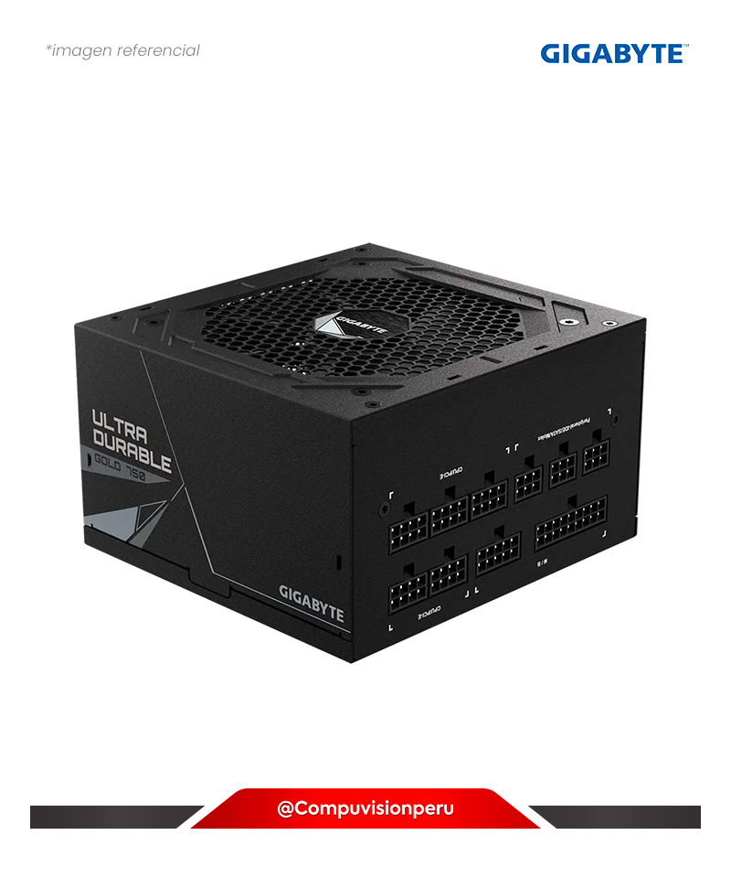 FUENTE 750W GIGABYTE GP-UD750GM GUS 80 PLUS GOLD FULL MODULAR