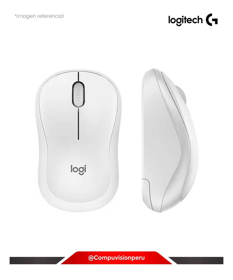 MOUSE LOGITECH M220 WHITE SILENT WIRELESS USB 910-006125 098785518436