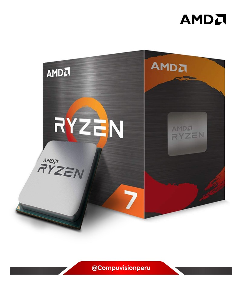 CPU AMD RYZEN 7 5700X 8N / 16TH 3.4GHZ 32MB AM4 TDP 65W S/G TURBO CORE 4.6GHZ 100-100000926WOF