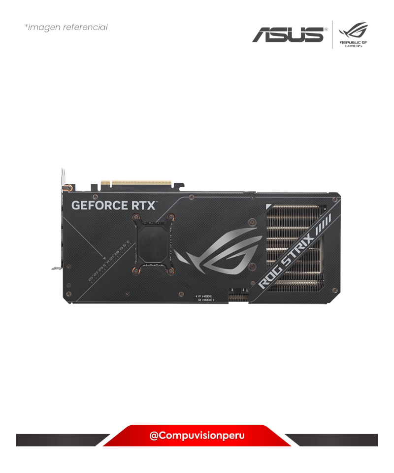 VIDEO ASUS ROG STRIX GEFORCE RTX 5070 TI OC EDITION 16GB GDDR7 CUDA 8960 192 BITS HDMI DP ARGB ROG-STRIX-RTX5070TI-O16G-GAMIN