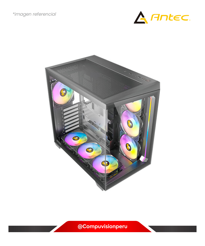 CASE ANTEC C5 CONSTELLATION BLACK ARGB VIDRIO TEMPLADO S/FUENTE  0-761345-10033-5