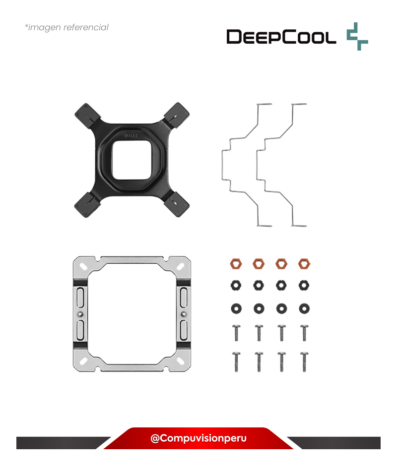 COOLER DE CPU DEEPCOOL AK400 DIGITAL PRO WH WHITE  INTEL AMD ARGB LED R-AK400-WHAPMN-G