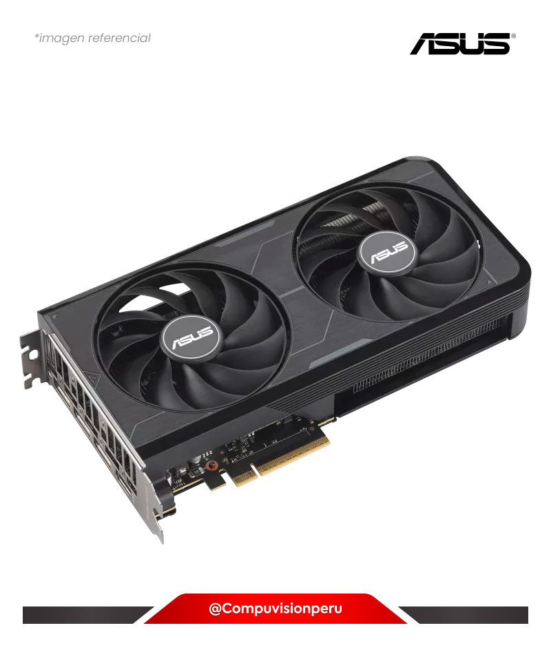 VIDEO ASUS DUAL GEFORCE RTX 5060 TI 16GB GDDR7 OC EDITION 16GB GDDR7 CUDA 4608 128-BIT HDMI DP DUAL-RTX5060TI-O16G-EVO
