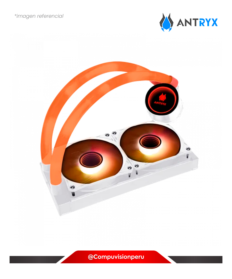 COOLER DE CPU ANTRYX TRITON INFINITY 240 WHITE ARGB HYDRO AWC-TI240W