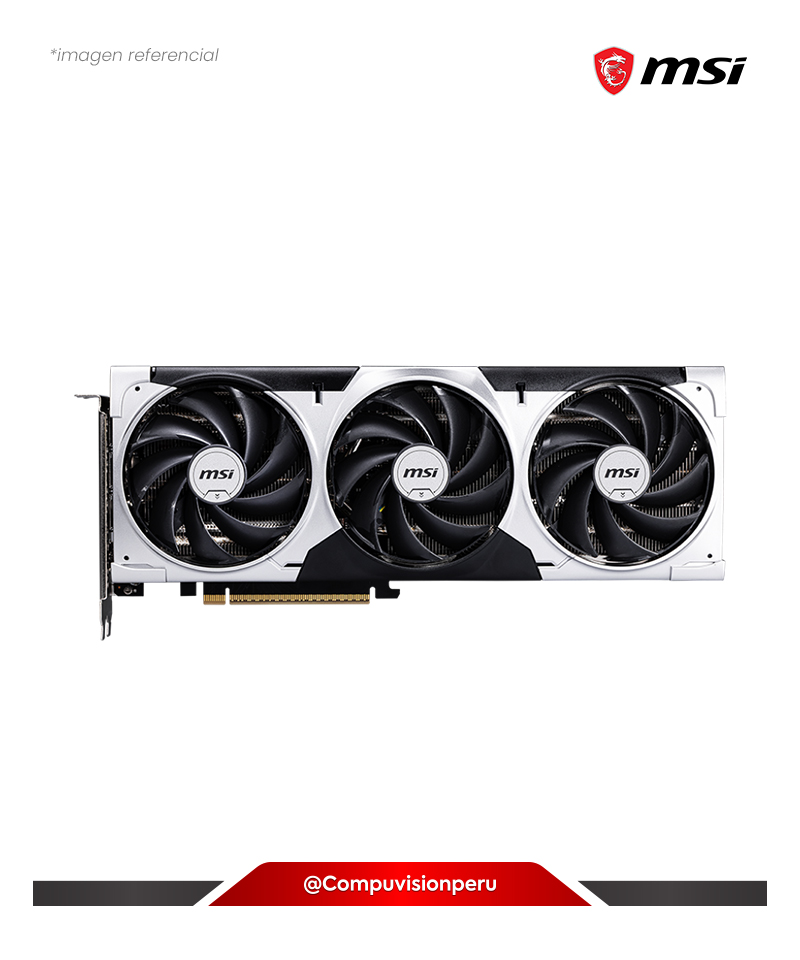 VIDEO MSI GEFORCE RTX 5060 TI 16G VENTUS 3X OC 16GB GDDR7 CUDA 4608 128-BIT HDMI DP G506T-16V3C