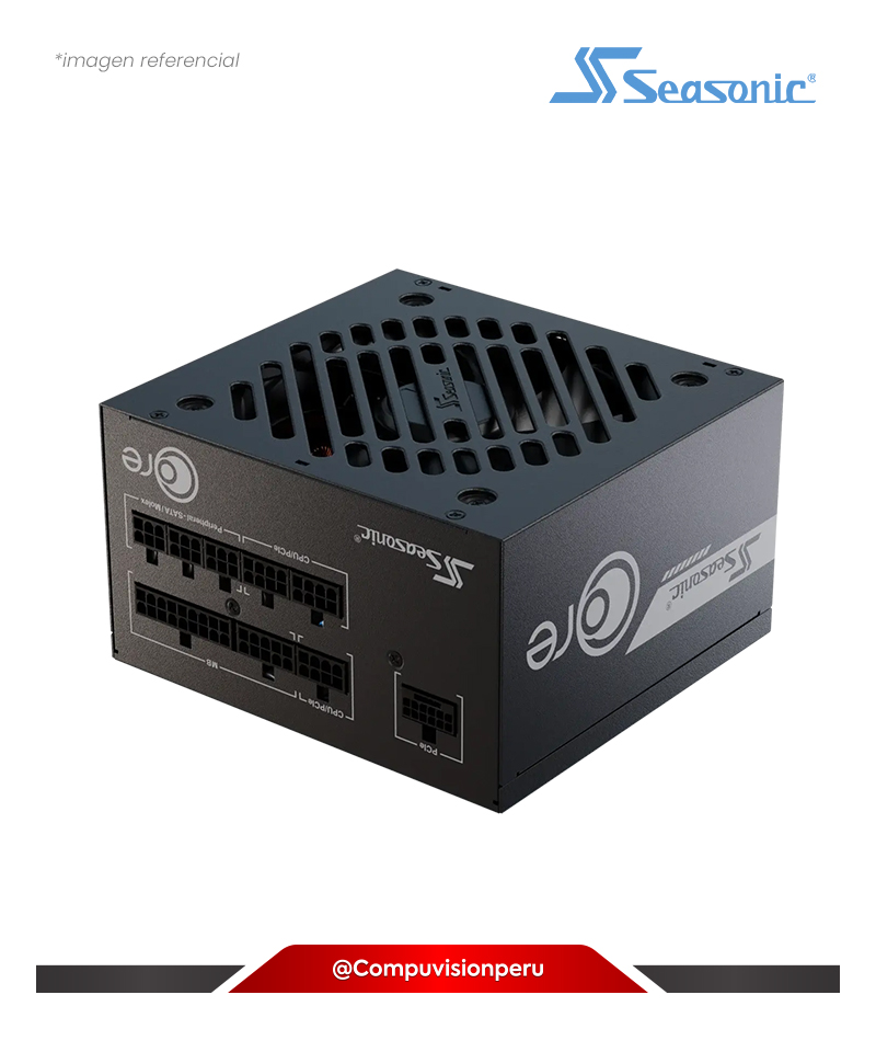 FUENTE 850W SEASONIC CORE GX ATX 3.1 80 PLUS GOLD PCIE 5.1 FULL MODULAR SRP-CGX851-A5A32SF