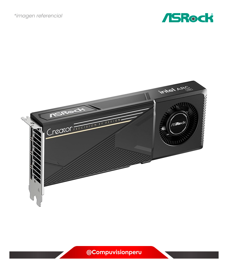 VIDEO ASROCK INTEL ARC PRO B60 CREATOR 24GB B60 CT 24G 24GB GDDR6 192-BIT DP PCIE 5.0 90-GA60ZZ-00UANZ