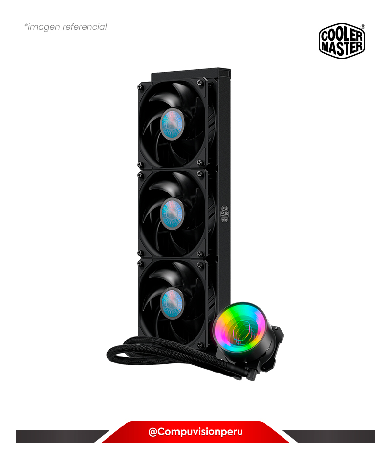 COOLER DE CPU COOLER MASTER MASTERLIQUID ML360 MIRROR ARGB INTEL / AMD MLX-D36M-A18PK-R1 4719512106815