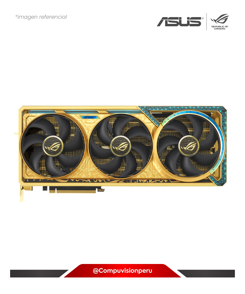 VIDEO ASUS ROG ASTRAL GEFORCE RTX 5080 DHAHAB CORE OC EDITION 16GB GDDR7 CUDA 10752 256-BIT HDMI DP ARGB ROG-ASTRAL-RTX5080-O16G-DHAHAB-CORE