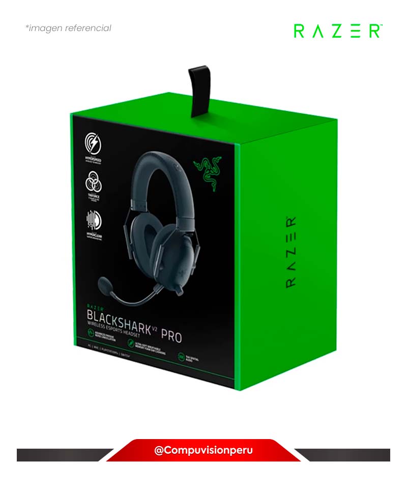 HEADSET RAZER BLACKSHARK V2 PRO WIRELESS HYPERSPEED THX BLACK RZ04-03220100-R3U1