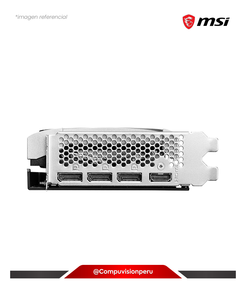 VIDEO MSI GEFORCE RTX 5060 TI 16G VENTUS 3X OC 16GB GDDR7 CUDA 4608 128-BIT HDMI DP G506T-16V3C