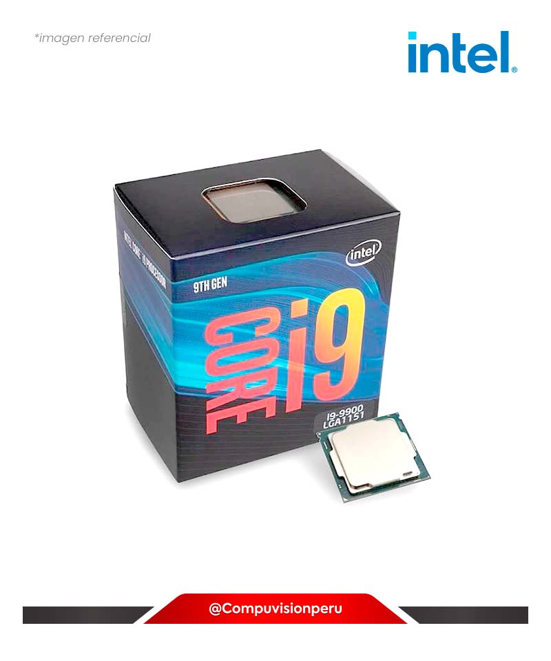 CPU INTEL CORE I9-9900 3.10GHZ 16MB  LGA 1151 9TH GEN 8/16 TURBO 5.00GHZ