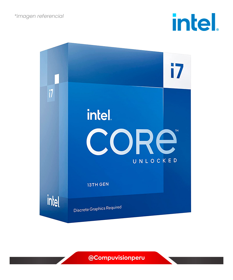 CPU INTEL CORE I7-13700KF 16-CORE (8P+8E) 30MB 3.4 GHZ LGA 1700 S/G 125W TURBO CORE 5.4GHZ