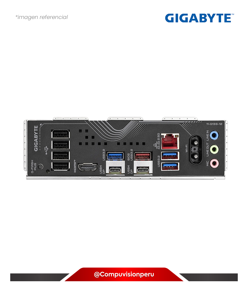 PLACA GIGABYTE X870 EAGLE WIFI7 AM5 AMD X870 DDR5 M.2 SATA 6GB USB 20GB BLUETOOTH ATX