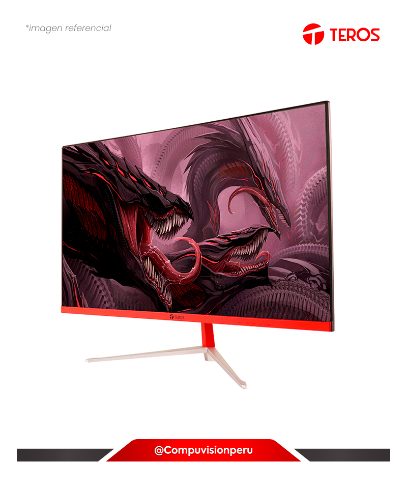 MONITOR 23.8 VA TEROS TE-2471G CURVO FULL HD HDMI DP 2MS 165HZ