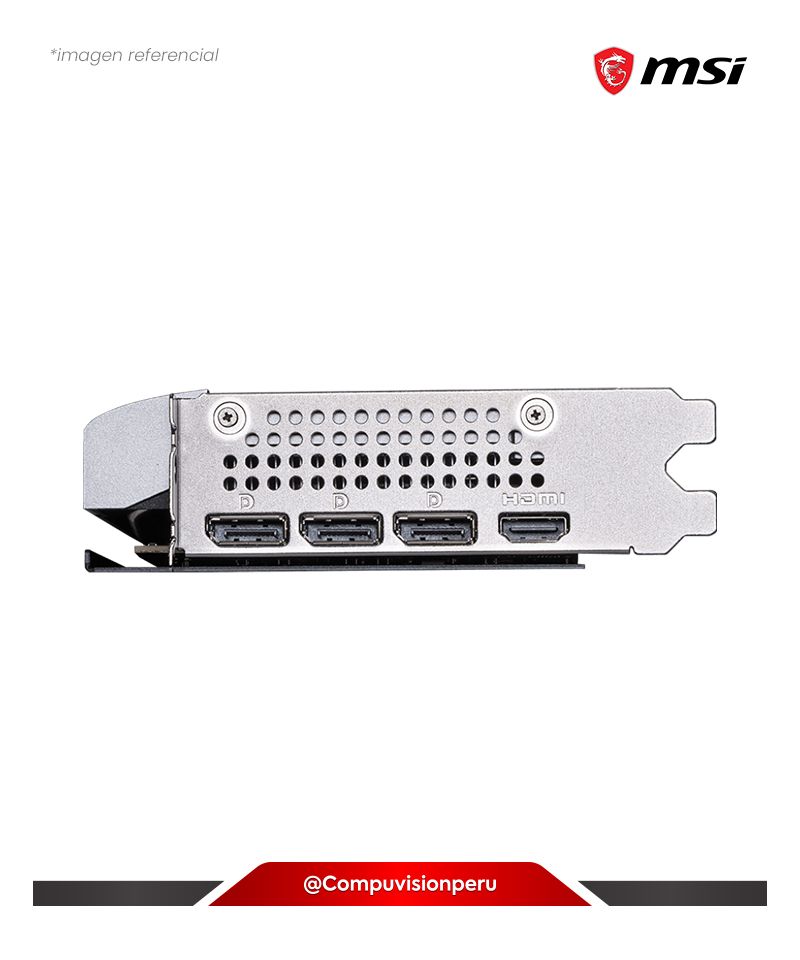 VIDEO MSI GEFORCE RTX 5060 TI 16G VENTUS 2X OC PLUS 16GB GDDR7 CUDA 4608 HDMI DP G506T-16V2CP