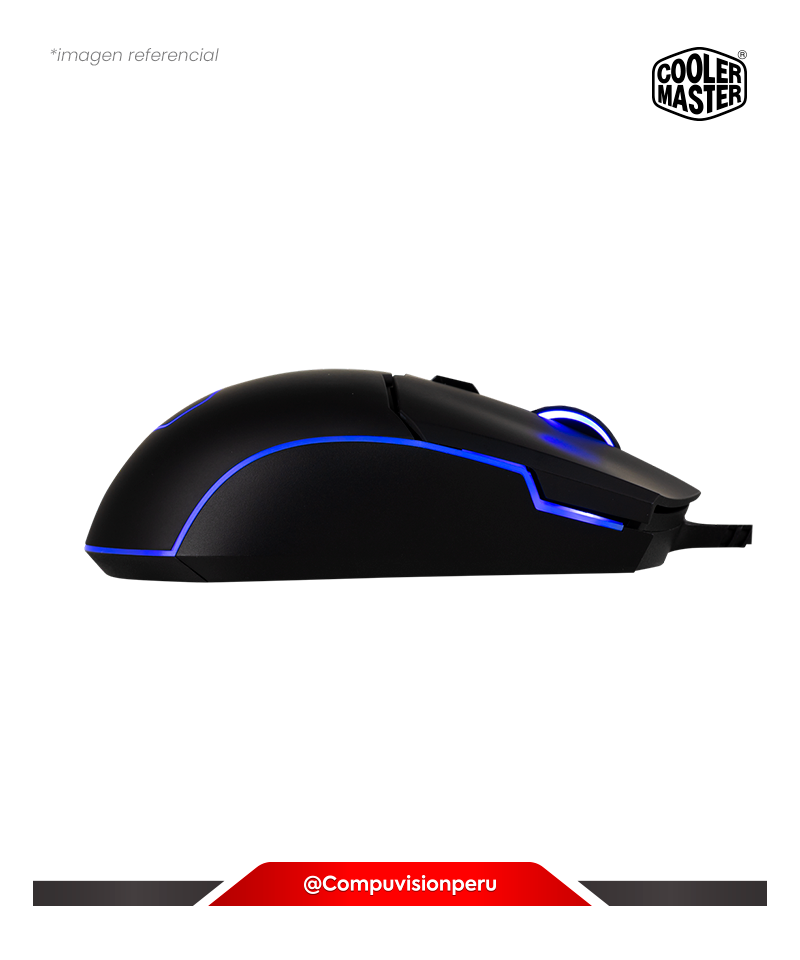 MOUSE COOLER MASTER CM110 RGB OPTICAL SENSOR ERGONOMICO USB2.0 CM-110-KKWO1