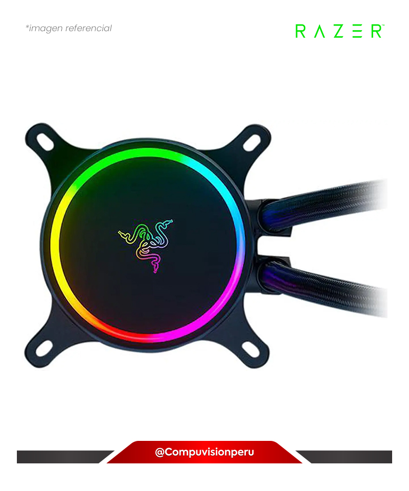 COOLER DE CPU RAZER HANBO CHROMA RGB AIO 120*2 ARGB INTEL AMD RC21-01770100-R3M1