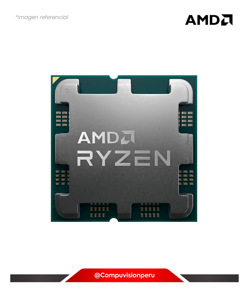 CPU AMD RYZEN 7 7700X AM5 8N 16TH 4.5GHZ 32MB AMD RADEON GRAPHICS TURBO CORE 5.4GHZ S/COOLER