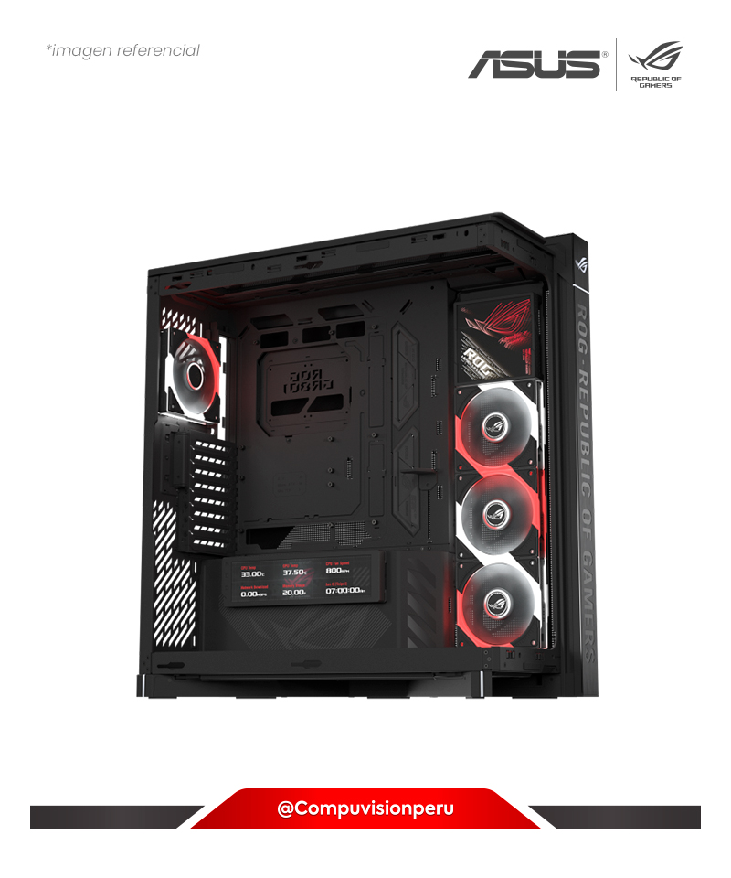 CASE ASUS ROG CRONOX ARGB GR801 SC BLACK EATX USB 3.2 TYPE C BTF ROG-CRONOX-ARGB