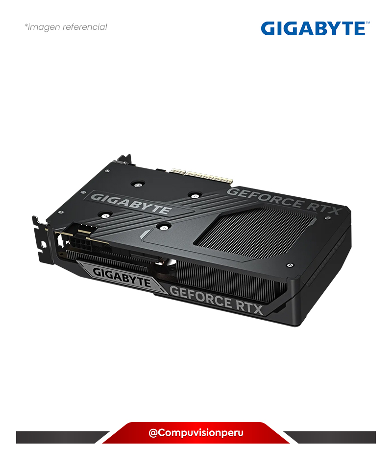 VIDEO GIGABYTE GEFORCE RTX 5060 WINDFORCE OC 8G 8GB GDDR7 CUDA 3840 129-BIT PCI-E 5.0 HDMI DP GV-N5060WF2OC-8GD