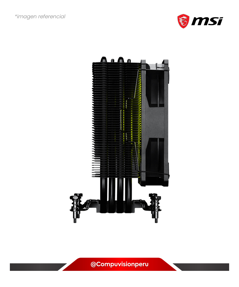 COOLER DE CPU MSI MAG COREFROZR AA13 ARGB INTEL AMD 1 FAN 1200MM