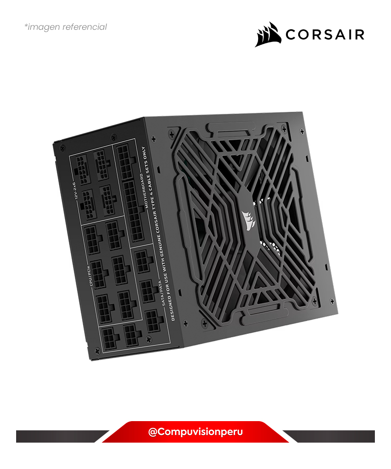 FUENTE 3000W CORSAIR WS3000 ATX 3.1 80 PLUS PLATINUM CYBENETICS FULL MODULAR CP-9020312-NA