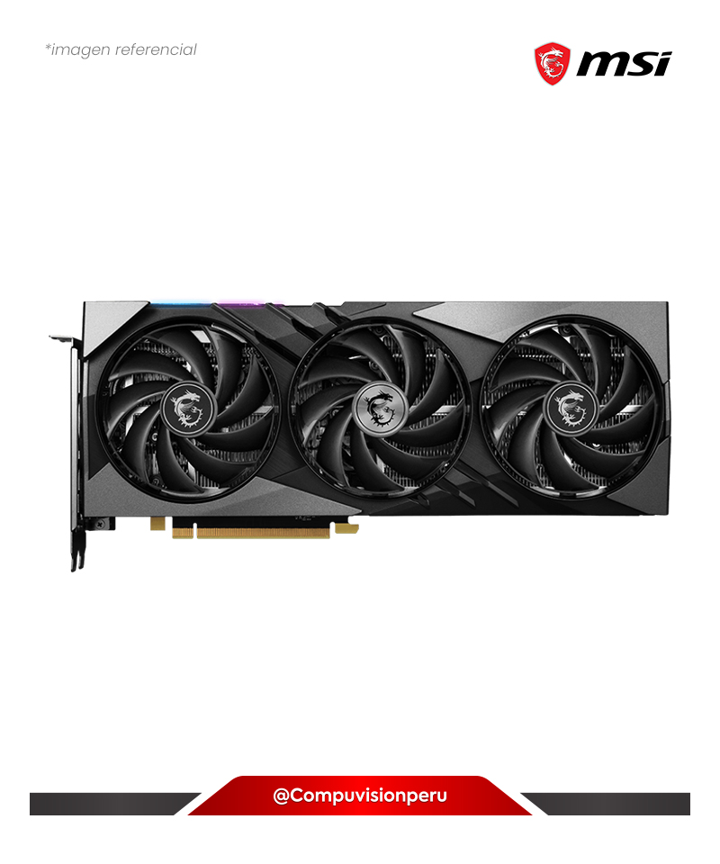 VIDEO MSI GEFORCE RTX 4060 TI GAMING X SLIM 16G 16GB GDDR6 CUDA 4352 128-BIT