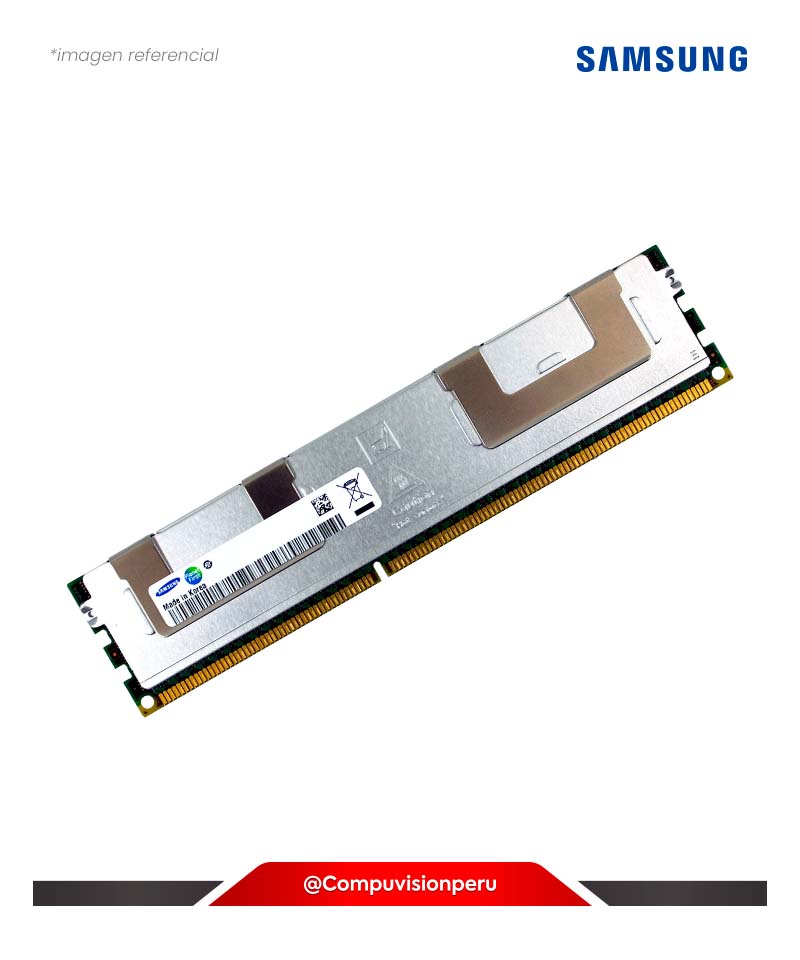 MEMORIA 32GB DDR3 BUS 1600MHZ SAMSUNG PC3-12800 CL11 1.35V M393B4G70DM0-YK0