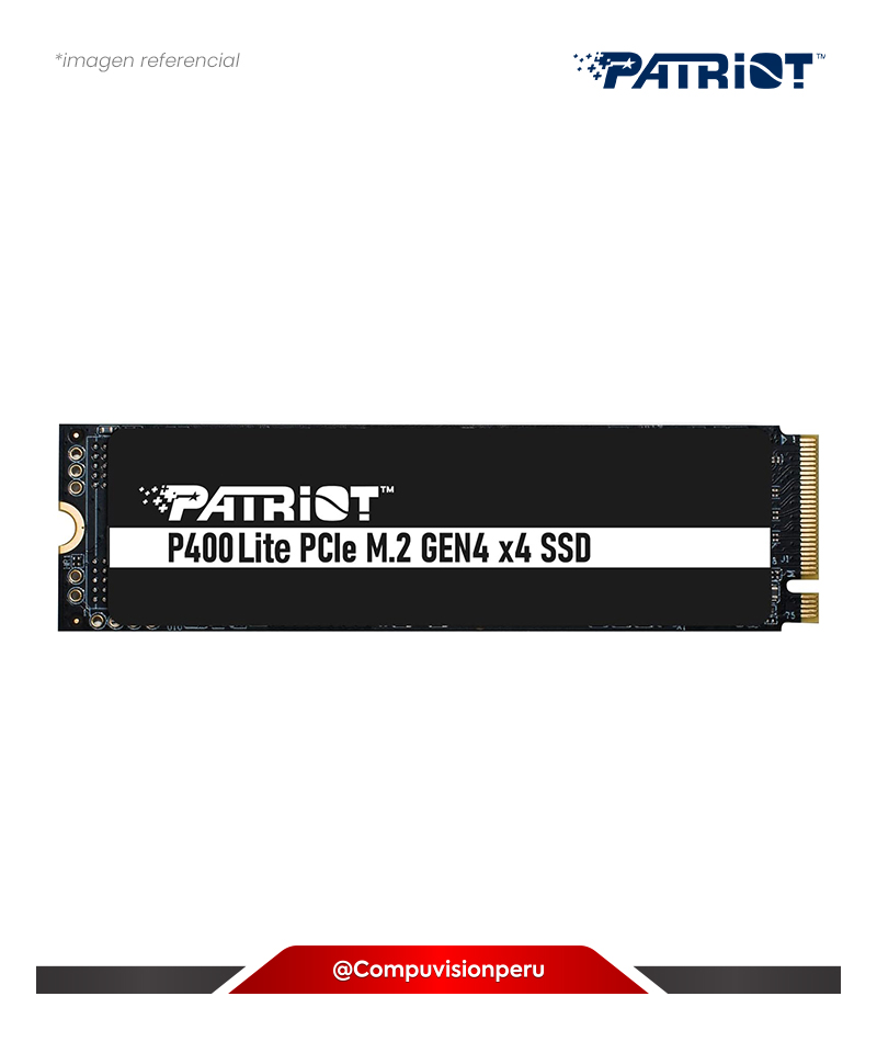 DISCO SOLIDO SSD 1000GB PATRIOT P400 LITE PCIE GEN 4 X4 M.2 P400LP1KGM28H