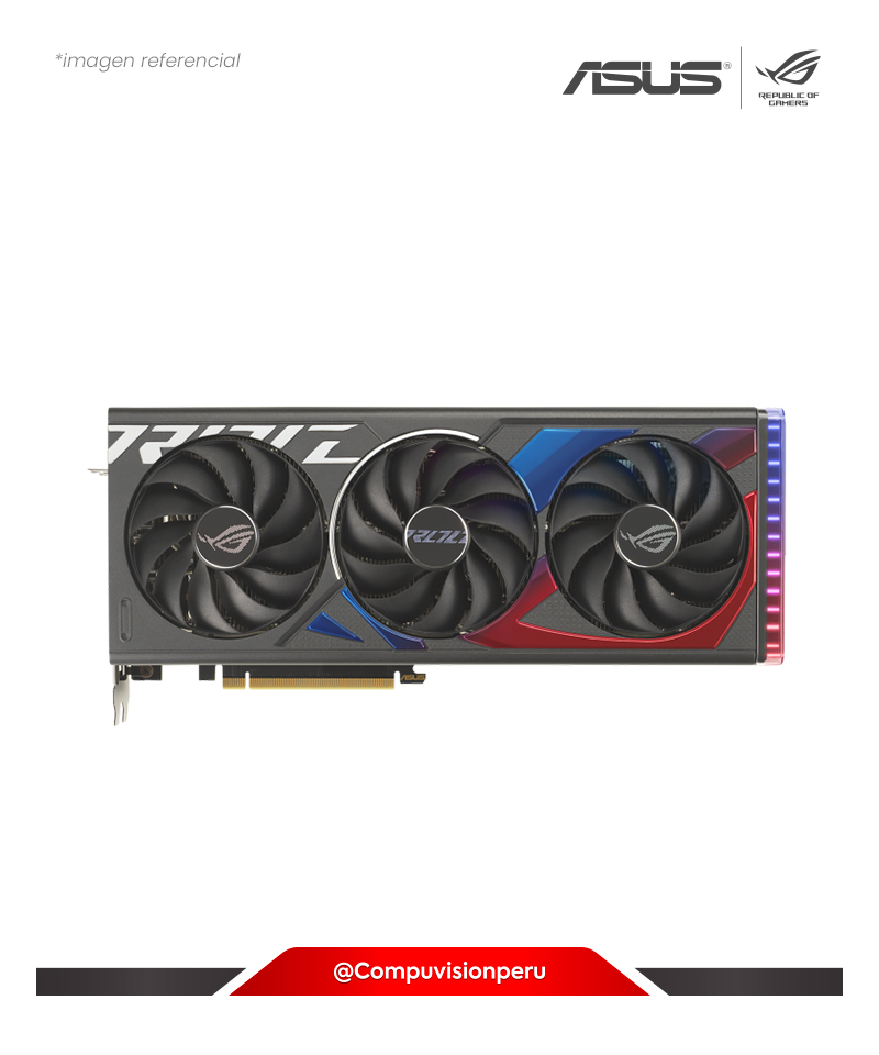 VIDEO ASUS ROG STRIX GEFORCE RTX 4060 TI 8GB GDDR6 OC EDITION CUDA 4352 128-BIT HDMI DP ARGB ROG-STRIX-RTX4060TI-O8G-GAMING