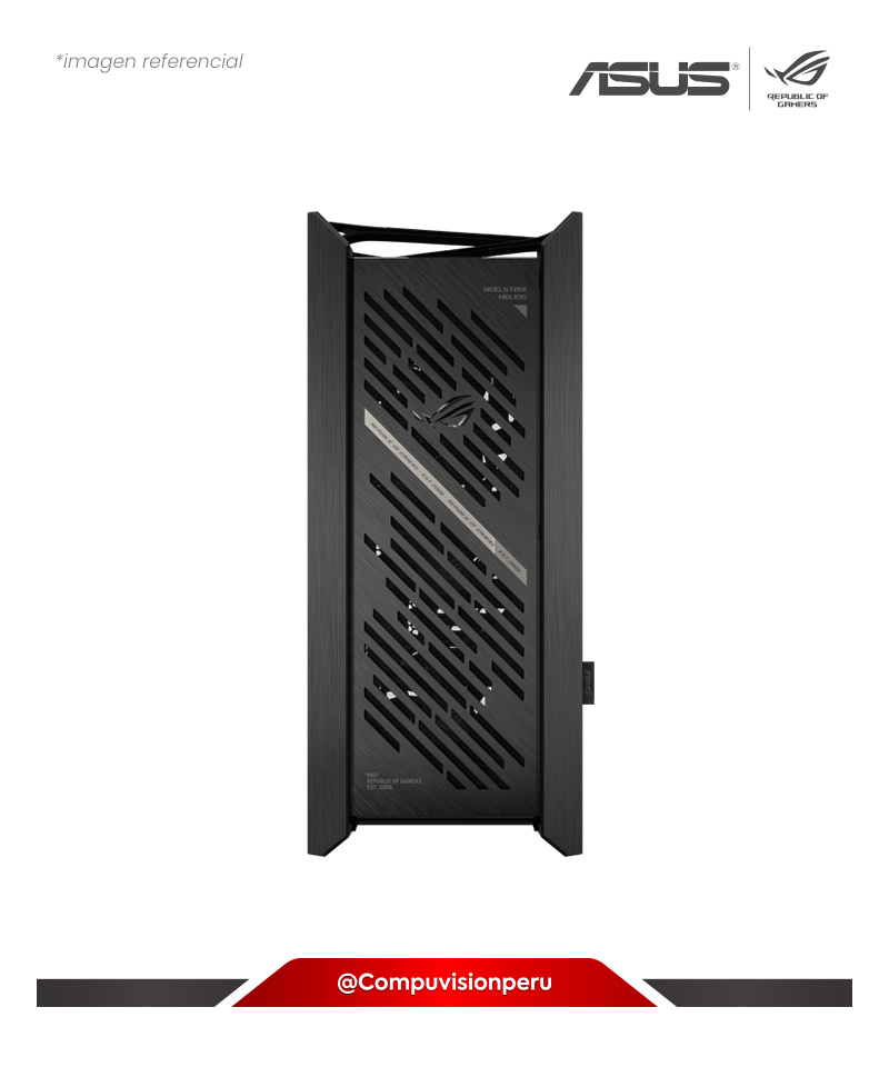 CASE ASUS ROG STRIX HELIOS II BLACK EDITION EATX TEMPERED GLASS AURA SYNC ARGB USB 3.2 GX601S-BK-TG