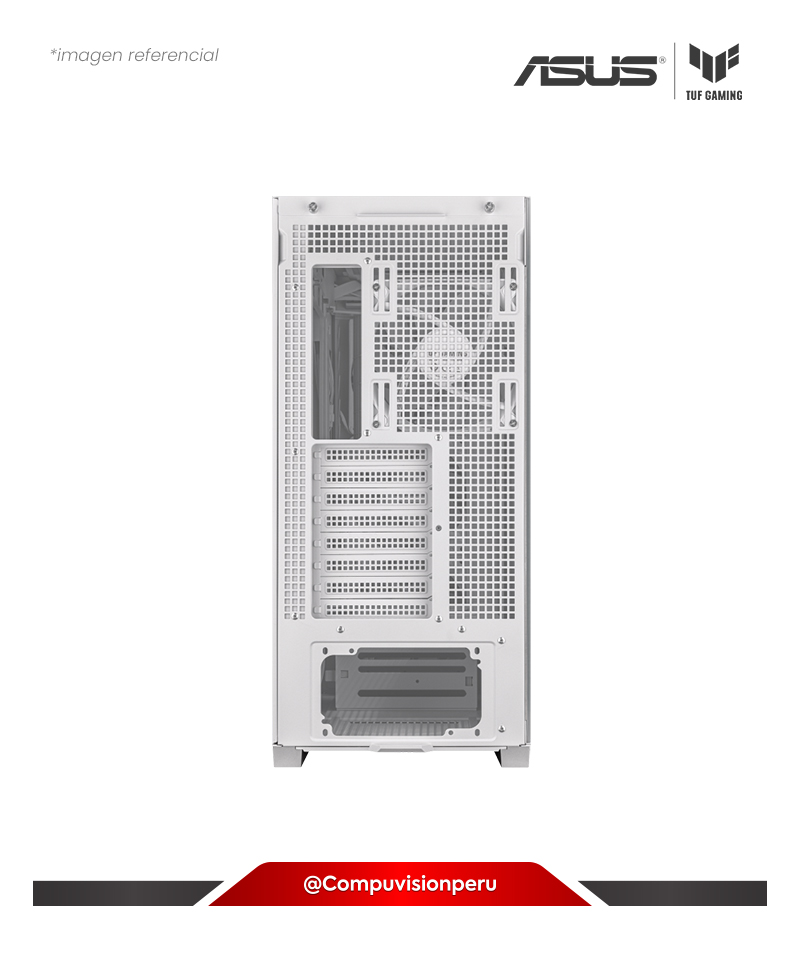 CASE ASUS TUF GAMING GT302 ARGB WHITE EATX S/F TEMPERED GLASS