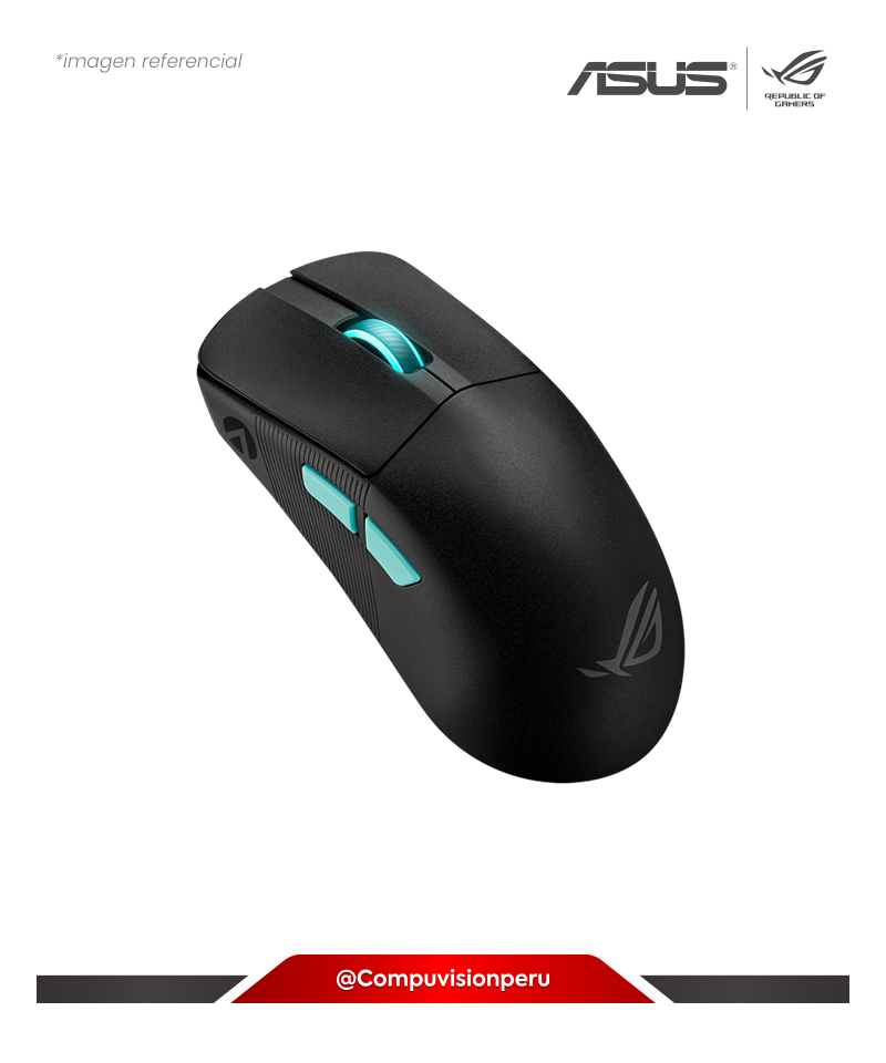 MOUSE ASUS P713 ROG HARPE ACE AIM LAB EDITION BLACK USB 2.0 BLUETOOTH RF 2.4GHZ 36000DPI