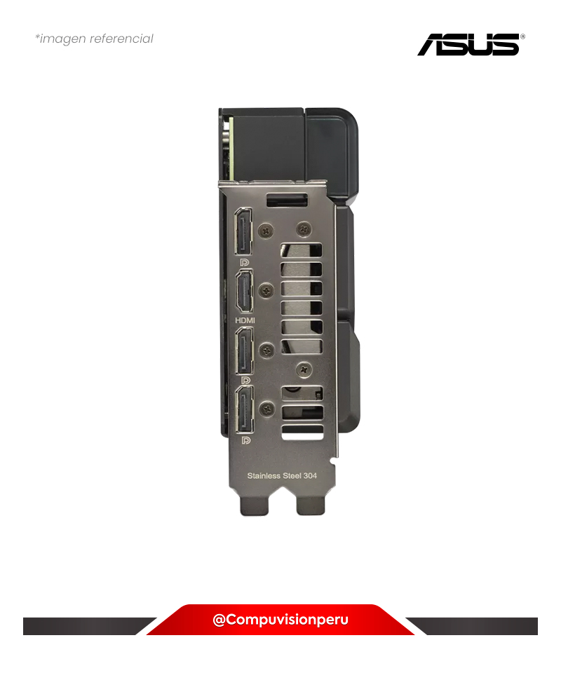 VIDEO ASUS DUAL GEFORCE RTX 4070 OC EDITION 12GB GDDR6X AXIAL-TECH CUDA 5888 192-BIT HDMI DP DUAL-RTX4070-O12G