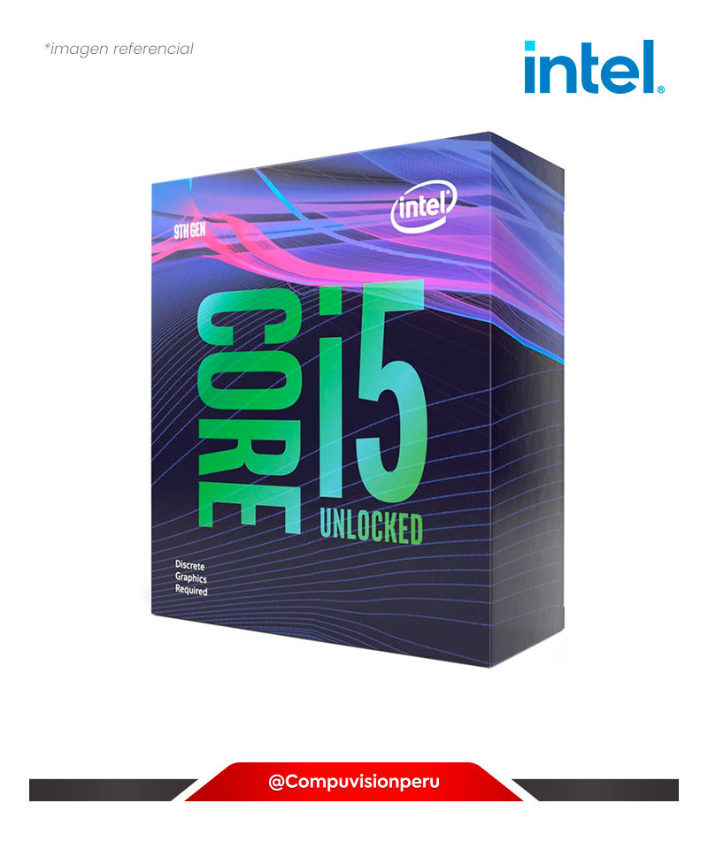 CPU INTEL CORE I5-9600KF 6N / 6TH 9MB 3.70GHZ LGA 1151 S/GPU TURBO CORE 4.60GHZ 14NM