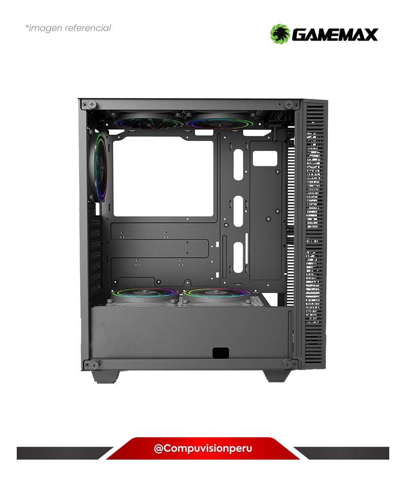 CASE GAMEMAX KREATOR 1*1200MM ARGB TEMPERED GLASS S/FUENTE ATX SERIES GAMERS