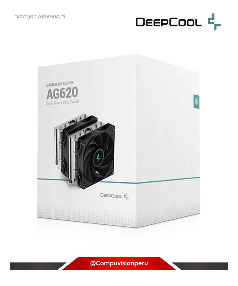 COOLER DE CPU DEEPCOOL AG620 AMD INTEL R-AG620-BKNNMN-G-1