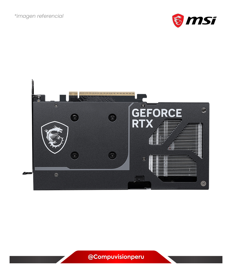 VIDEO MSI GEFORCE RTX 5060 TI 16G VENTUS 2X OC PLUS 16GB GDDR7 CUDA 4608 HDMI DP G506T-16V2CP
