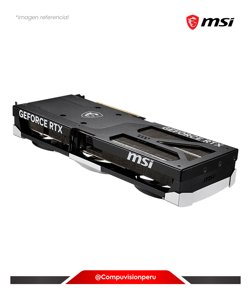VIDEO MSI GEFORCE RTX 5070 12G VENTUS 3X OC 12GB GDDR7 CUDA 6144 192-BIT HDMI DP G5070-12V3C