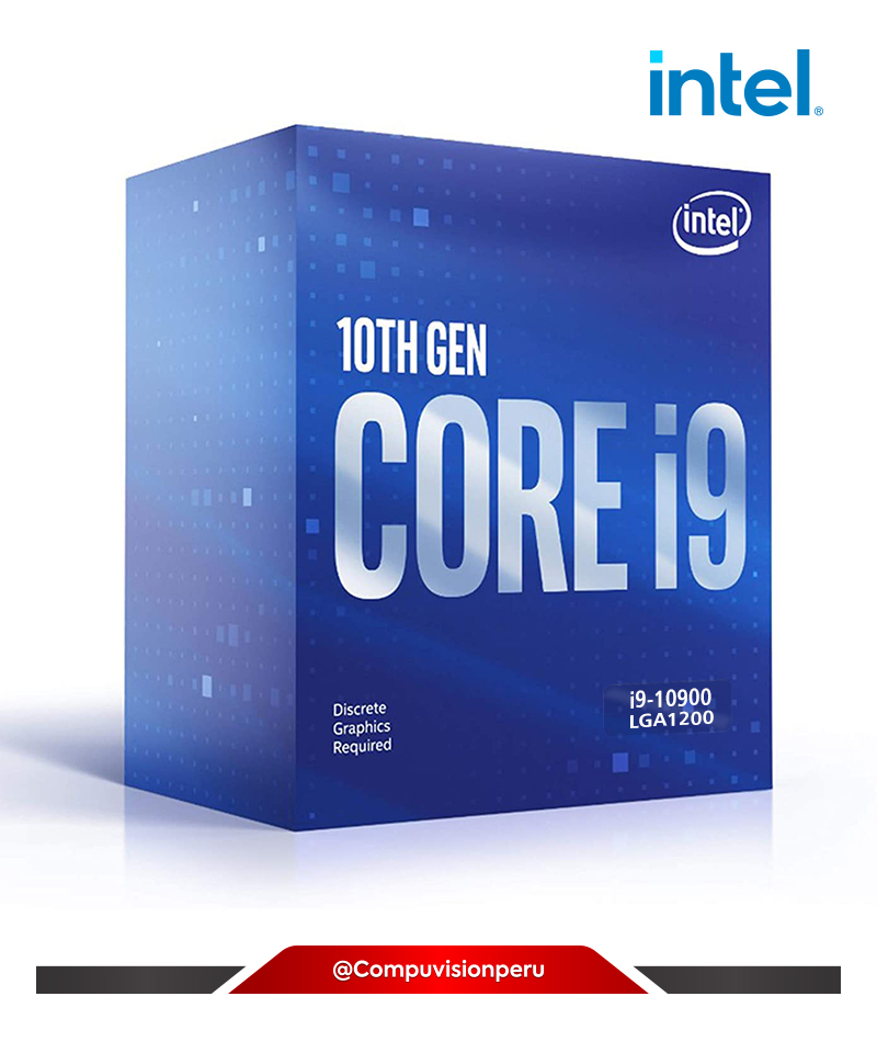 CPU INTEL I9-10900 10TH GENERATION 10/20-THREAD - 2.80 GHZ (5.2 GHZ TURBO) SOCKET LGA 1200 INTEL UHD GRAPHICS 630