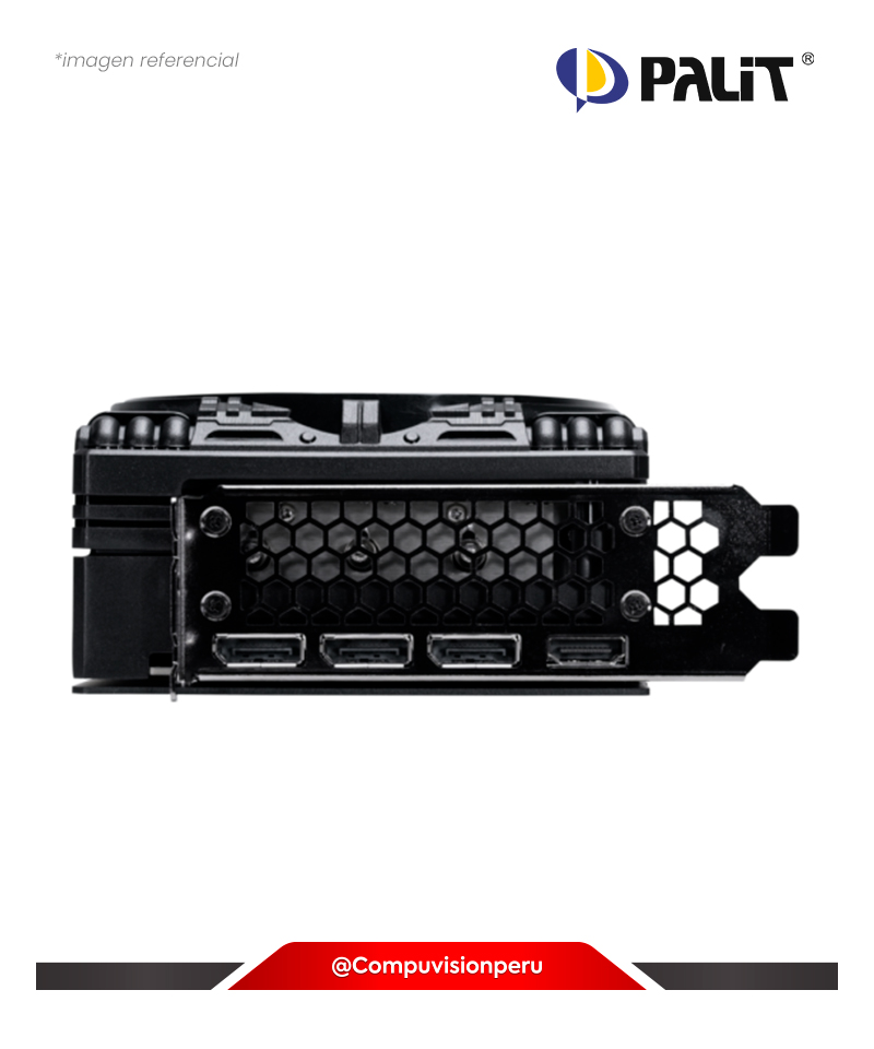 VIDEO PALIT GEFORCE RTX 5080 GAMINGPRO OC 16GB GDDR7 256-BIT CUDA 10752 HDMI DP ARGB NE75080S19T2-GB2031Y