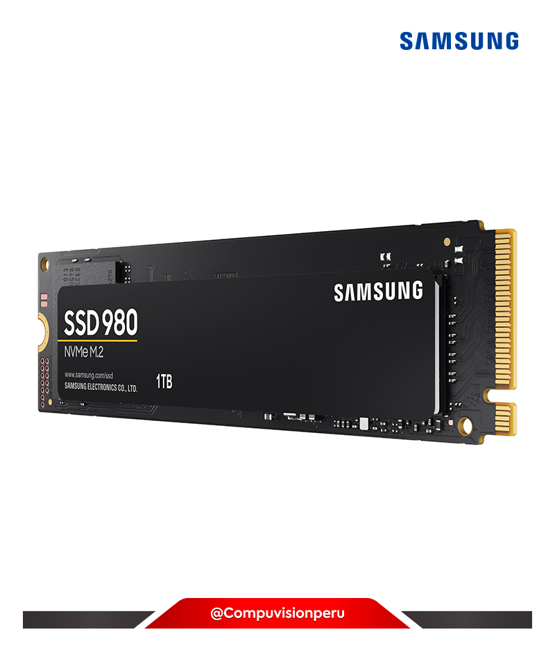 DISCO SOLIDO SSD 1TB SAMSUNG 980 M.2 2280 PCI-EXPRESS 3.0 X4 NVME 1.4 V-NAND MZ-V8V1T0B/AM