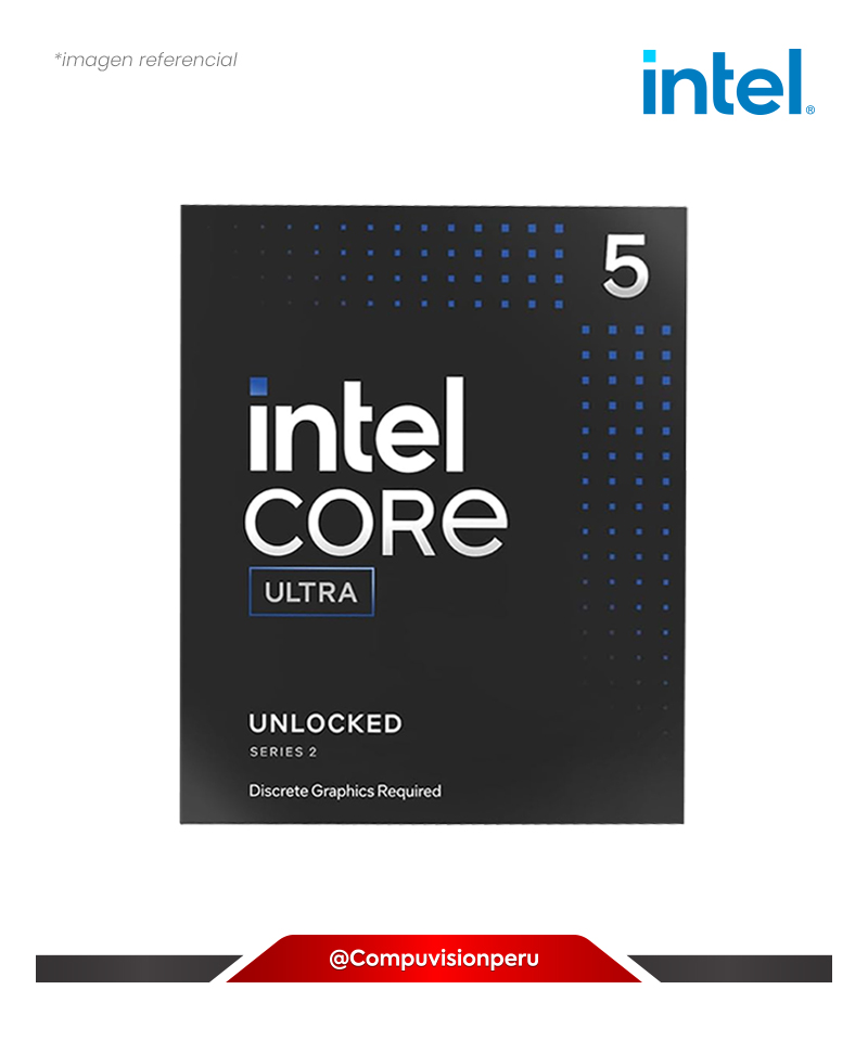 CPU INTEL CORE ULTRA 5 245KF 6N 8TH 24MB LGA 1851 3.6GHZ S/G TDP 125W TURBO CORE 5.3GHZ