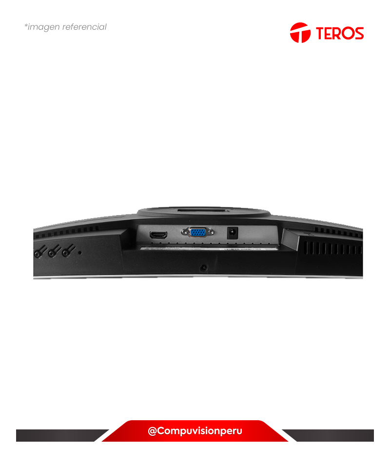 MONITOR 24 FHD VA TEROS TE-2402S CURVO R3000 1080P 1MS 100HZ VGA HDMI