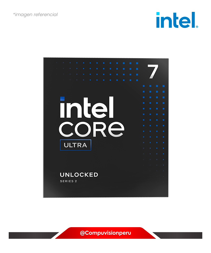 CPU INTEL CORE ULTRA 7 265K 8N 12TH LGA 1851 30MB 3.9GHZ TDP 125W INTEL GRAPHICS TURBO CORE 5.5GHZ