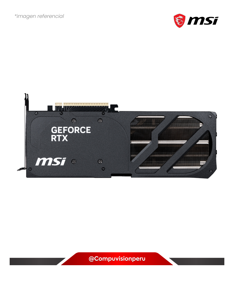 VIDEO MSI GEFORCE RTX 5070 12G SHADOW 3X OC 12GB GDDR7 CUDA 6144  192-BIT HDMI DP  G5070-12S3C