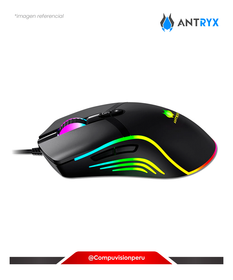 MOUSE ANTRYX CHROME STORM M670 DPI 4200 SERIES GAMERS AGM-M670K