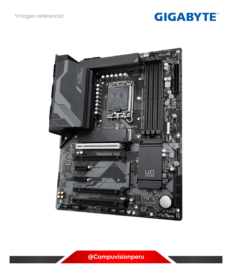 PLACA GIGABYTE Z790 UD AC  INTEL Z790 CHIPSET LGA1700 DDR5 HDMI DP WIFI